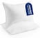 CRAFT Queen Size Striped Down Alternative Pillows - Pack of 2 (20" x 30")