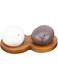 Acacia Salt &amp; Pepper Egg Shaker - Wood (ACA-2EGS)