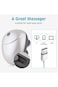 Electric Scalp Massager, Waterproof Handheld Hair Massager with 4 Massage Heads