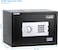 Rubik Safe Box A4 Document Size with Digital Lock and Override Key for Home Office Shop Business RB-25EG6 (25x35x25cm) Black