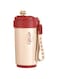 Azonee 15 Oz Travel Mug Insulated Coffee Cup, Vacuum Flask, Reusable Stainless Steel Thermos with Leak-Proof Lid, Temperature Display, Travel Coffee Mug for Hot and Cold Drinks(Red)