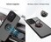 Case for Vivo Y19S Case Cover Metal Ring Holder Grip Kickstand Car Magnetic Mount Shockproof Matte Hard Back Bumper Case for Vivo Y19S (Black)