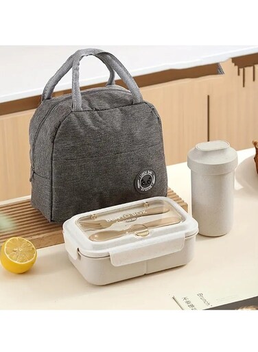 Lunch Box Adults&iuml;&frac14;&OElig;Leak-proof Bento Box for Kids, Lunch Box Containers Durable for On-the-Go with Lunch Bag