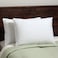 MAXQON 1-Piece Bed Pillow Double Piping Hotel Standard Extra Soft Microfiber Anti Allergic&amp;Anti-bacterial,  Size(50x70CM)