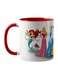 Piece Disney Princess Printed Mug White/Pink/Blue