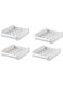 Plastic Refrigerator Drawer Fresh Storage Box Egg Rack Removable Kitchen Tools Portable Wild Picnic Egg Organizer (4)