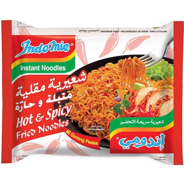 Indomie Mi Goreng Hot and Spicy Instant Noodles, 75g