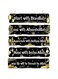 Islamic Wooden Wall Decor Eid Ramadan Mubarak Eid Al Adha Decor Start with Bismillah End with Allah Decoration Appreciate Sign Inspirational Wall Art for Eid Al Adha Al Fitr Muslim Home (Black, Gold)