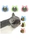 Khazna Catnip Wall Ball, 3-Piece Cat Toys, Edible Cat Licking Toy, Cat Chew Toy, Teeth Cleaning Cat Bite Toy, Rotatable Indoor Cat Toy, Cat Wall Decoration