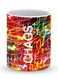 Premium Chaos Designer Mug Red/White/Green