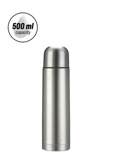 Coffee And Tea Flask Silver 0.5Liters