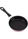 Sorandy Mini Frying Pan, Stainless Steel Small Skillet, Mini Egg Frying Pan, 4.7 Inch Round Non Stick Skillet, Portable Egg Pan with Heat Resistant Handle, Multiple Stoves Available ()