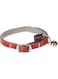 Bobby Kilt Traditional Smart Cat Collar With Bell, Red Colour