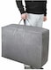 Extra Large Blanket Storage Bag Under Bed Storage Tote for Comforters Clothes and Linens Water Resistant and Breathable Closet Bags Grey