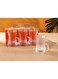6 Pcs Tea Glass Mug Set With Handle, 235ml   Tea cups Sett for Istikana   Black Tea and Black Cofee