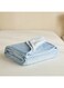 Box Kids Twin Micro Flannel Blanket - Light Blue