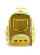 NutraPet Petstranaut BackPack Bobble Cat Face Yellow