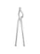 Royalford Stainless Steel Pakkad, Premium Quality, Cross Tongs, Wire Tong, Kitchen Chimta, Sandasi, Smart Pincer Mini Multifunctional Silver, 26.5cm, RF10155