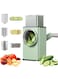 Vegetable Chopper,Mandoline Slicer,3 In 1 Handheld Spiral Rotary Drum Slicer for Vegetable Fruit Cheese Nut,Pro Onion Chopper,Food Chopper Vegetable Cutter Kitchen Vegetable Slicer Dicer Cut