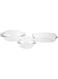 Termisil, Glass Ovenware Set 5-Pcs, (Casserole 1,7 L + 2,9 Roaster 2,5 - G&amp;D),Borosilicate (Heat-Resistant) Glass.Suitable For Gas Cooker, Electrical And Oven.