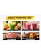 Denx 2000W High-Speed Blender with Juice Blender, Grinder and Meat Chopper