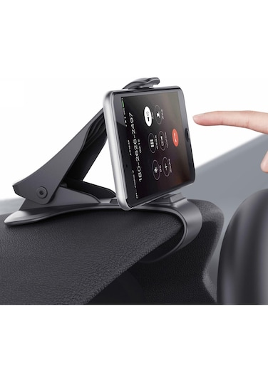 Phone Holder Dashboard Cellphone Mount Mobile Clip Stand HUD Non-Slip Cell Phone Holder Design for Smart phone