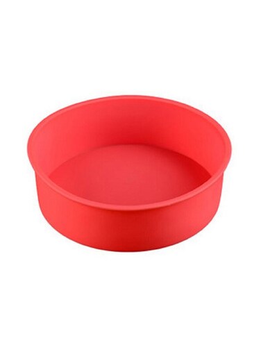 Resistant Silicone Cake Mould Red 17x17x5.5cm