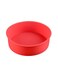 Resistant Silicone Cake Mould Red 17x17x5.5cm