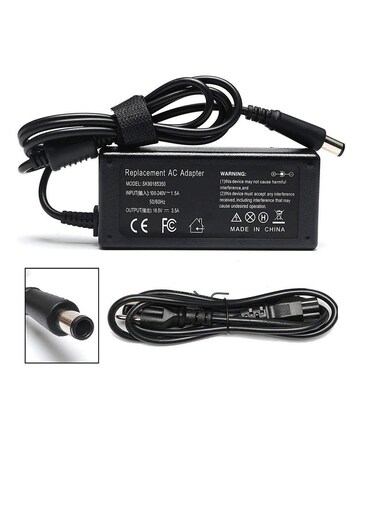 Adapter For HP Pavilion G4 G6 G7 Dv 4 Dv5 Dv6 Dv7 Dv4 M6 G60 G61 G70 G71 G72 Black