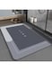 Aputue Diatom Bath Mat, Water Absorbent and Non Slip Bathroom Mat, Washable Bathroom Rugs, Quick Drying Bathroom Mats for Bathroom Floor, Sink, Bathtub, Shower Room (Blue 60 X 40 Cm)
