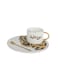 Quality Russian Style Ceramic Mugs and Saucers For Breakfast Afternoon Tea