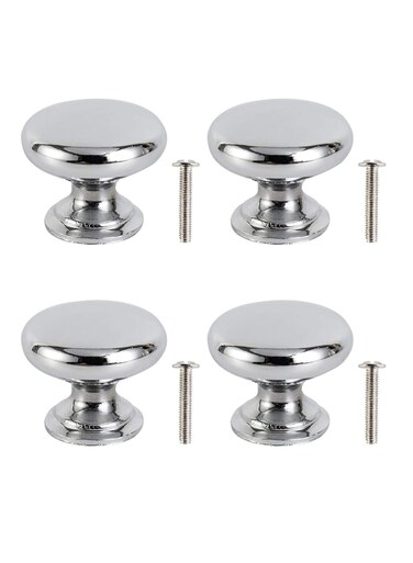 4 Pack Round Cabinet Knobs Drawer Knob for Kitchen Cupboard Door&iuml;&frac14;&OElig;Drawer