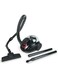 Impex 1200W Vacuum Cleaner - 1.2L Capacity, Dust Full Indication, Washable Cloth Bag, Flexible Hose with Airflow Adjustment, Pedal Switch, Auto-Rewind Wire, Easy Movement Wheels