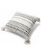 Modern Black &amp; White Geometric Design Square Cushion &acirc;&euro;&ldquo; Premium Cotton Upholstery, 45&Atilde;&mdash;45 cm