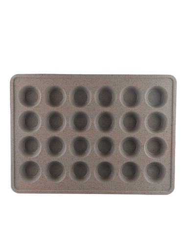 Smile 24 Cup Muffin Pan, Cupcake Pan, Premium Nonstick Muffin Tin for Baking Cheesecake, Oven Safe, Carbon Steel