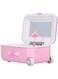 TERRIFI Girl&#39;s Musical Jewelry Storage Box, Storage Box with Spinning Ballerina Theme, Music Box for Little Girls Daughter Granddaughter, Birthday Anniversary, Swan Lake Tune (Pink) (Style B)