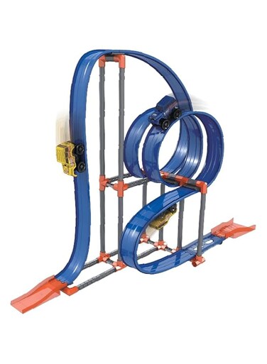 Nitro2Go Magnetic Track (56pcs) - High-Speed Racing Set, Durable and Easy to Assemble Toy, 30 DIY Track, Car Racing set for Kids, Boys &amp; Girls Age 3+ years