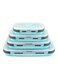 4-Pack Food-Grade Silicone Collapsible Lunch Box Set, 350-1200ML Multiple Sizes Microwave Safe, Freezer To Microwave Storage Containers