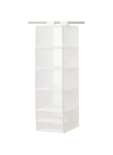 Ikea SKUBB Storage with 6 compartments, white