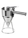Multifunctional Pancake Batter Dispenser Silver