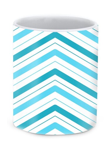 Premium Only Way Is Up Designer Mug White/Blue