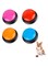 Voice Recording Button, Dog Buttons for Communication Pet Training Buzzer, 30 Second Record&amp;Playback, Voice Recording Clicker for Cat, Puppy, Pet Trainin, Funny Gift for Study Office Home 4 Pcs