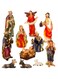 Dailychic Nativity Set with 11 Figures,Christmas Crib Sets for Indoor Holy Family Nativity Scene for Xmas Decor Gift - Christmas Party Home Decorations (3.5")