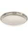 RAJ STAINLESS STEEL BEADED PLATE, 31.5 CM , SILVER, TB0003, DINNER PLATE , SERVEWARE , SERVING PLATE , RICE PLATE