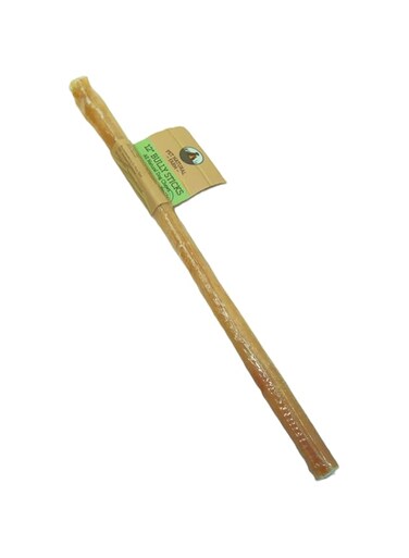 Pet Natural Farm 12" Bully Stick - 1 piece - Long-Lasting Dog Chew - Made from Antibiotic-free, hormones-free Beef - Ideal for Medium and Larger Adult Breeds (Medium)