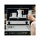 Portable 11-Piece Outdoor Moka Pot Coffee Set with Travel Suitcase &amp; Manual Grinder

