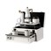Portable 11-Piece Outdoor Moka Pot Coffee Set with Travel Suitcase &amp; Manual Grinder

