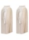 Yitexin 2 Pack Hanging Garment Bags for Closet Storage, 110cm Garment Covers Hanging Clothes Bag Organizer, Wardrobe Bag Sealed Clothes Cover Protector for Suit Coats Shirts (60&times;30&times;110)