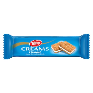 Tiffany Creams Coconut Biscuits, 84g