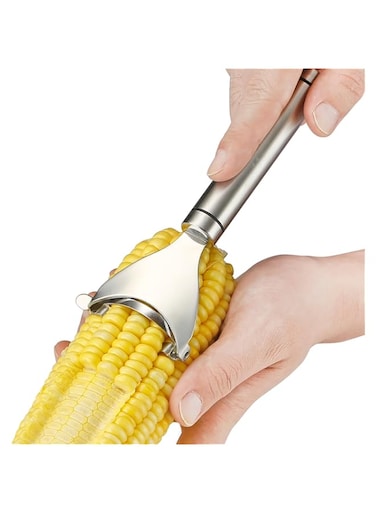 Corn Peeler Stainless Stee Corn Cob Stripper Tool Corn Thresher from the Cob, Removes Corn Kernels From Corn Cobs In Seconds, Kitchen Gadget